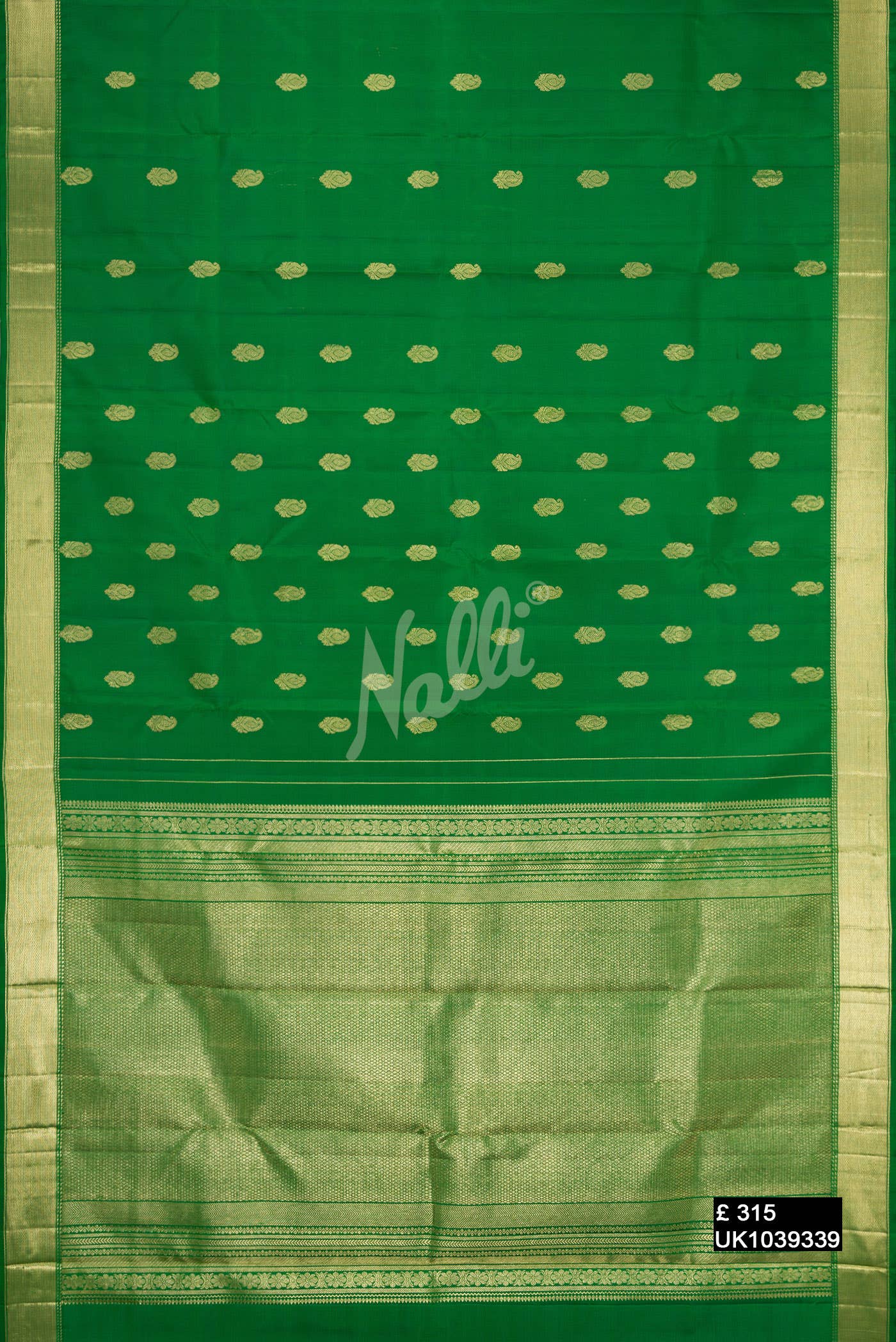 Green Kanchipuram Silk Saree