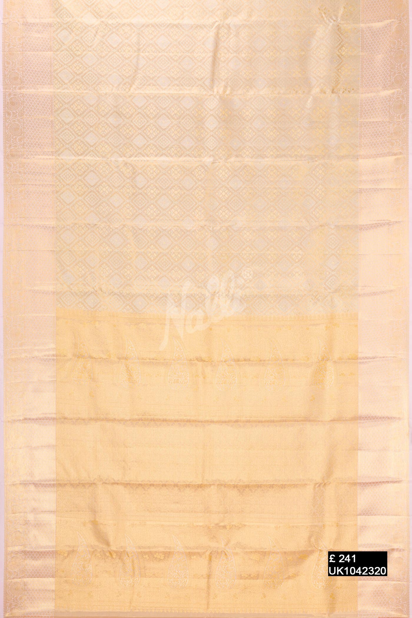 Gold Kanchipuram Tissue Silk Saree