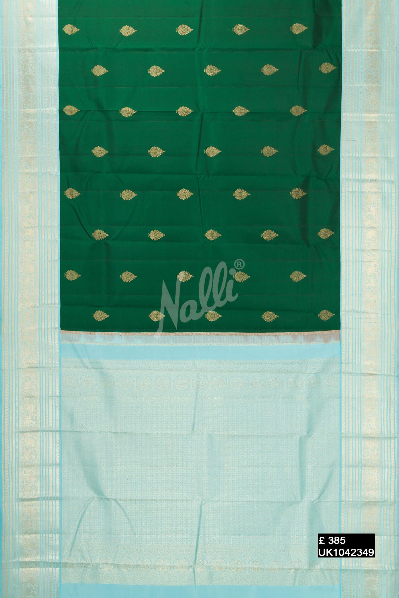 Green Kanchipuram Silk Saree