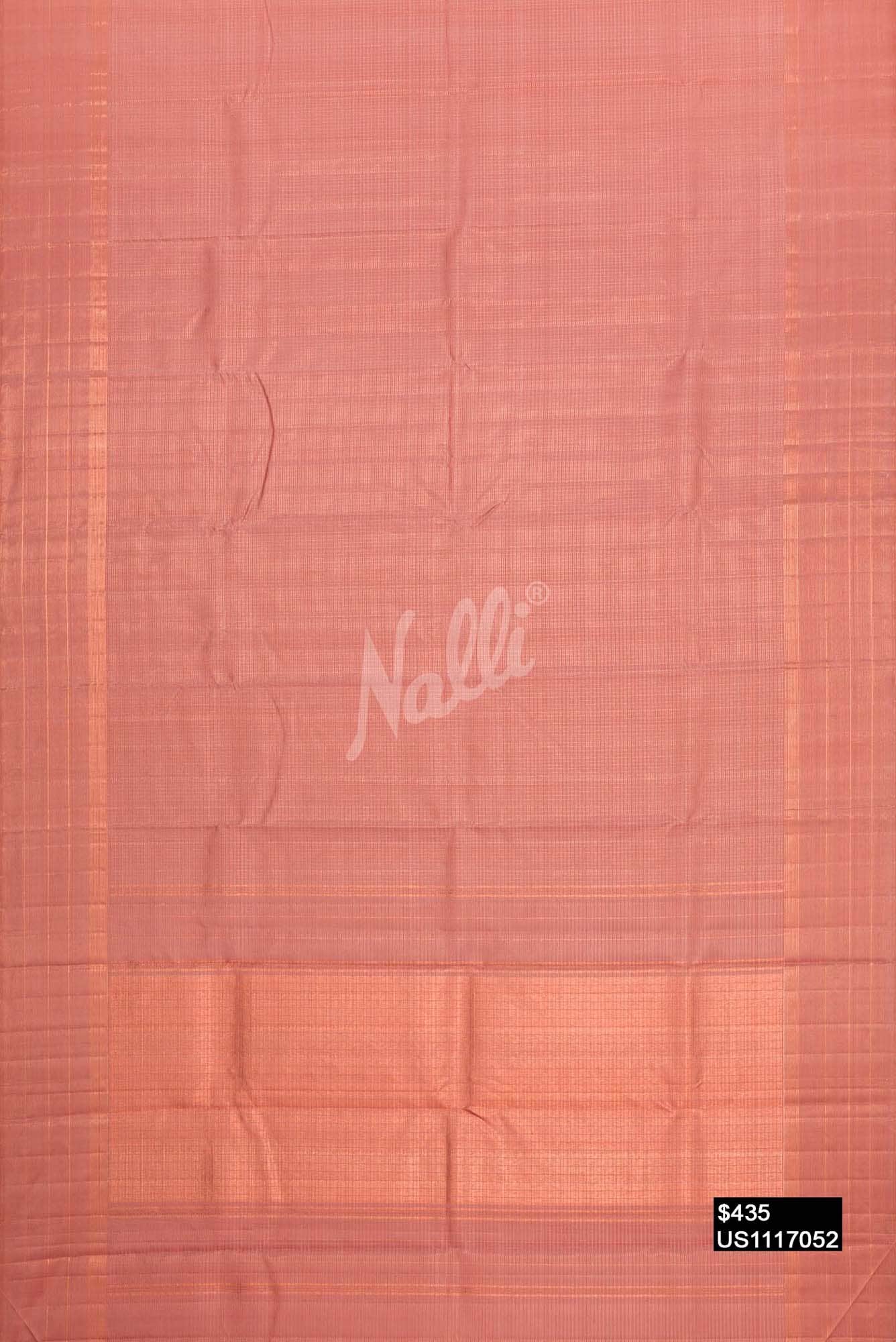 Brown Kanchipuram Silk Saree