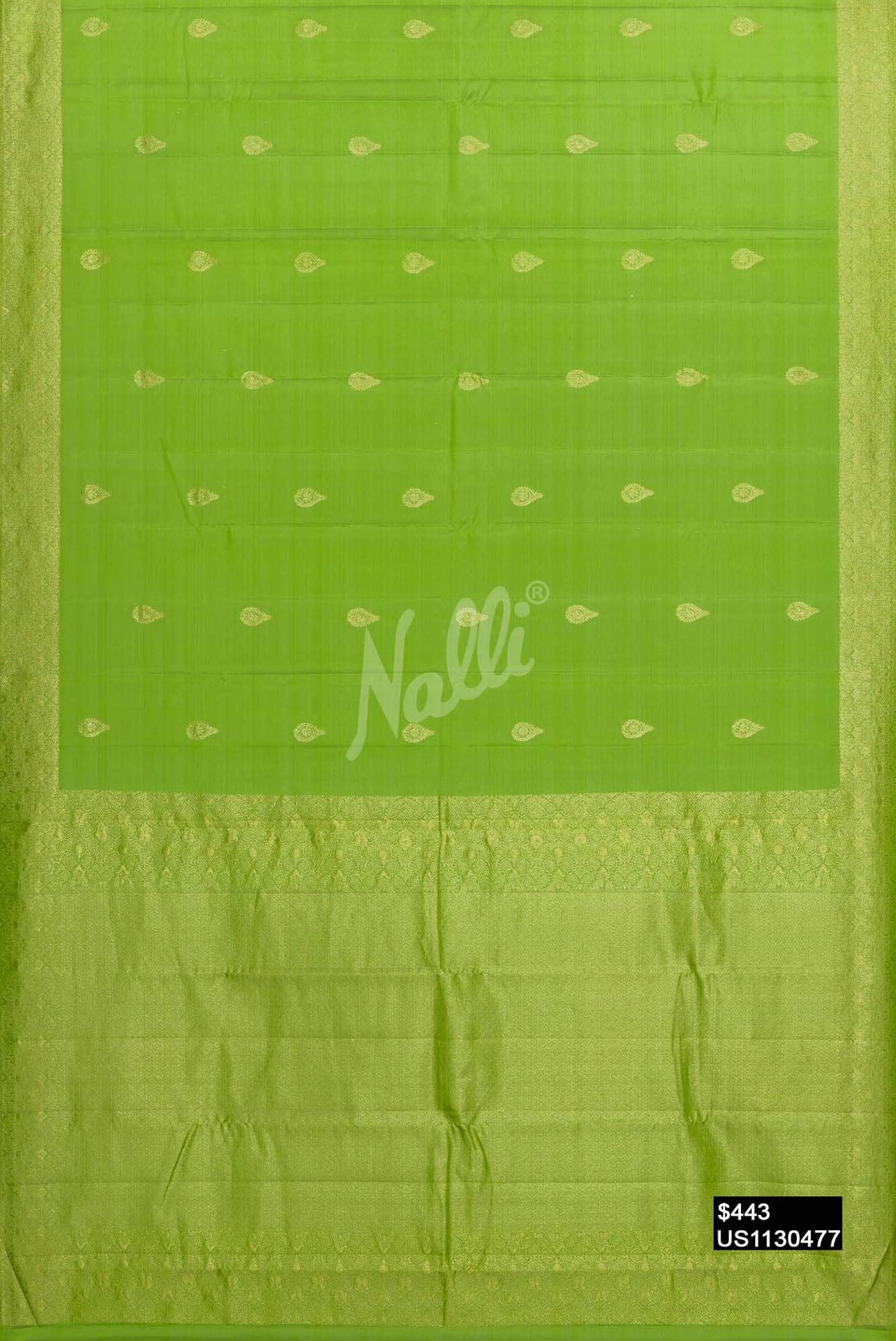 Green Kanchipuram Silk Saree