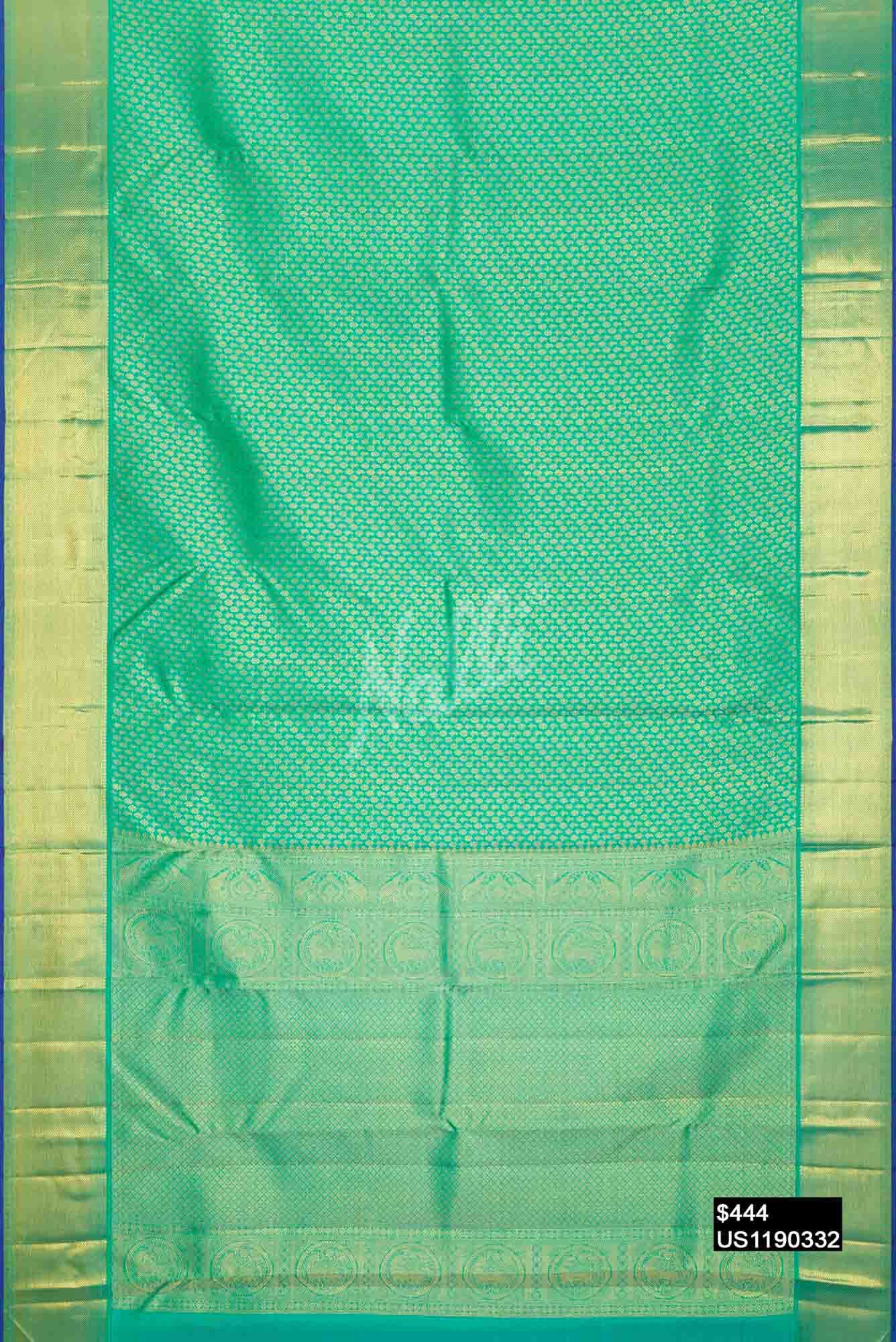 Green Kanchipuram Silk Saree