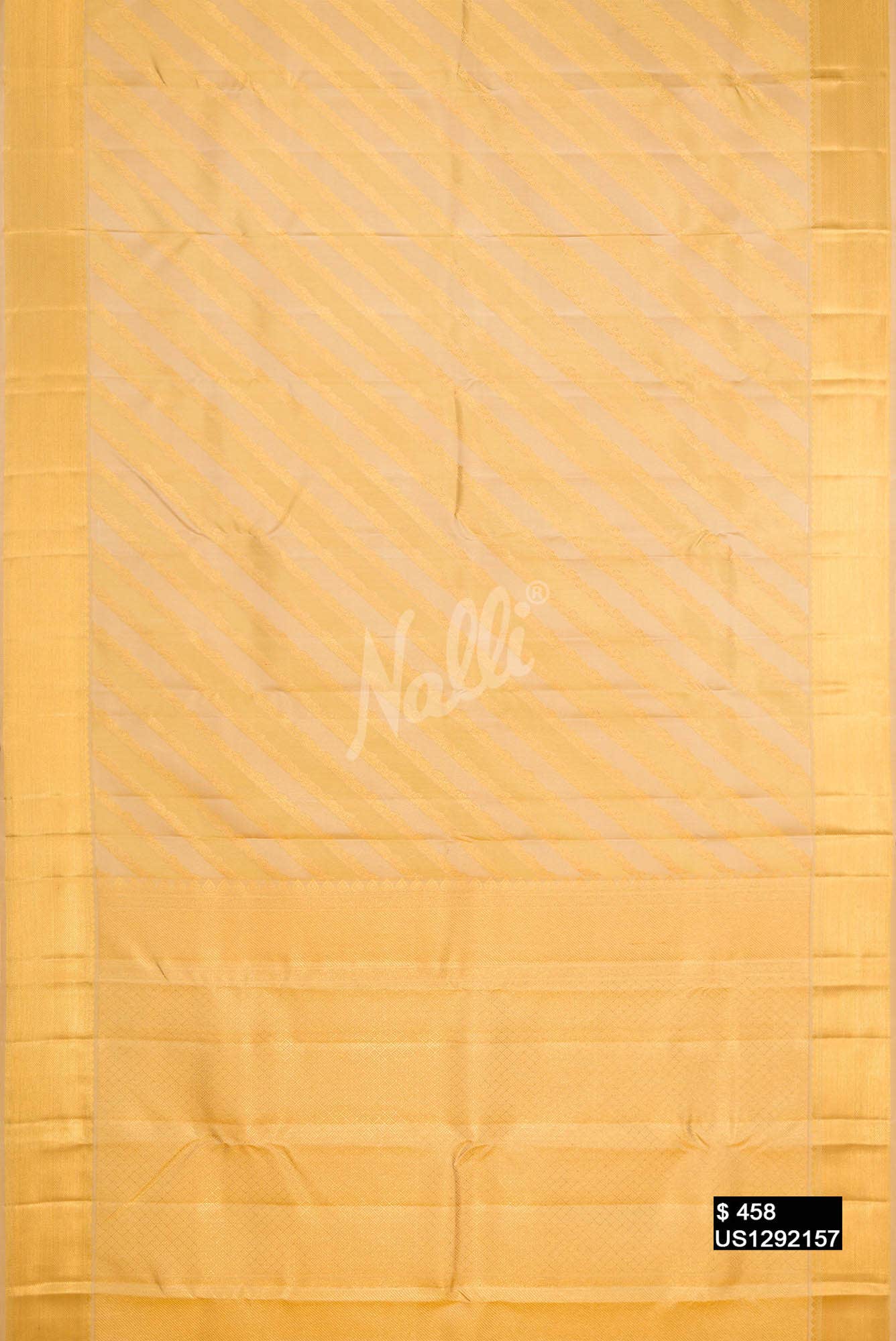 Gold Kanchipuram Silk Saree