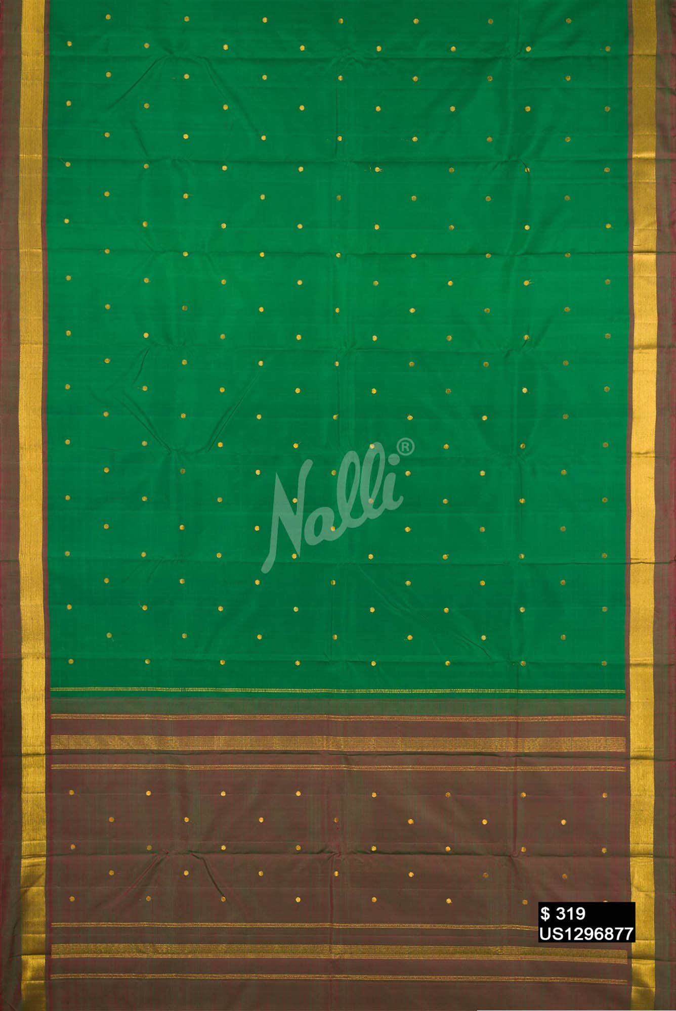 Green Kanchipuram Silk Saree