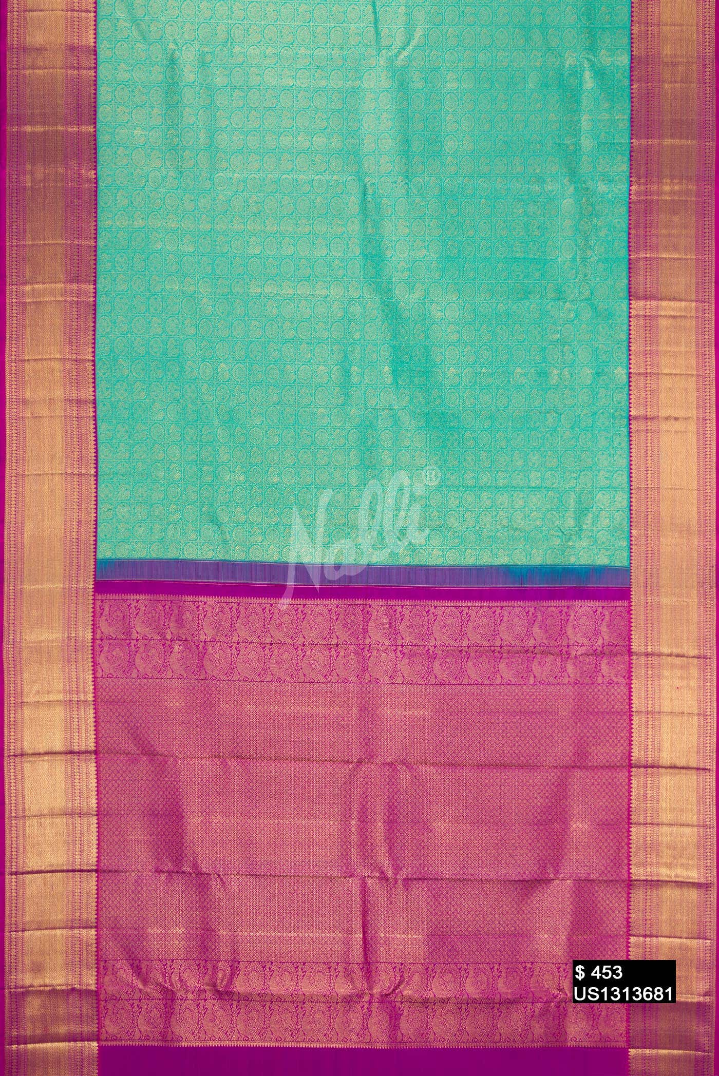 Green Kanchipuram Silk Saree