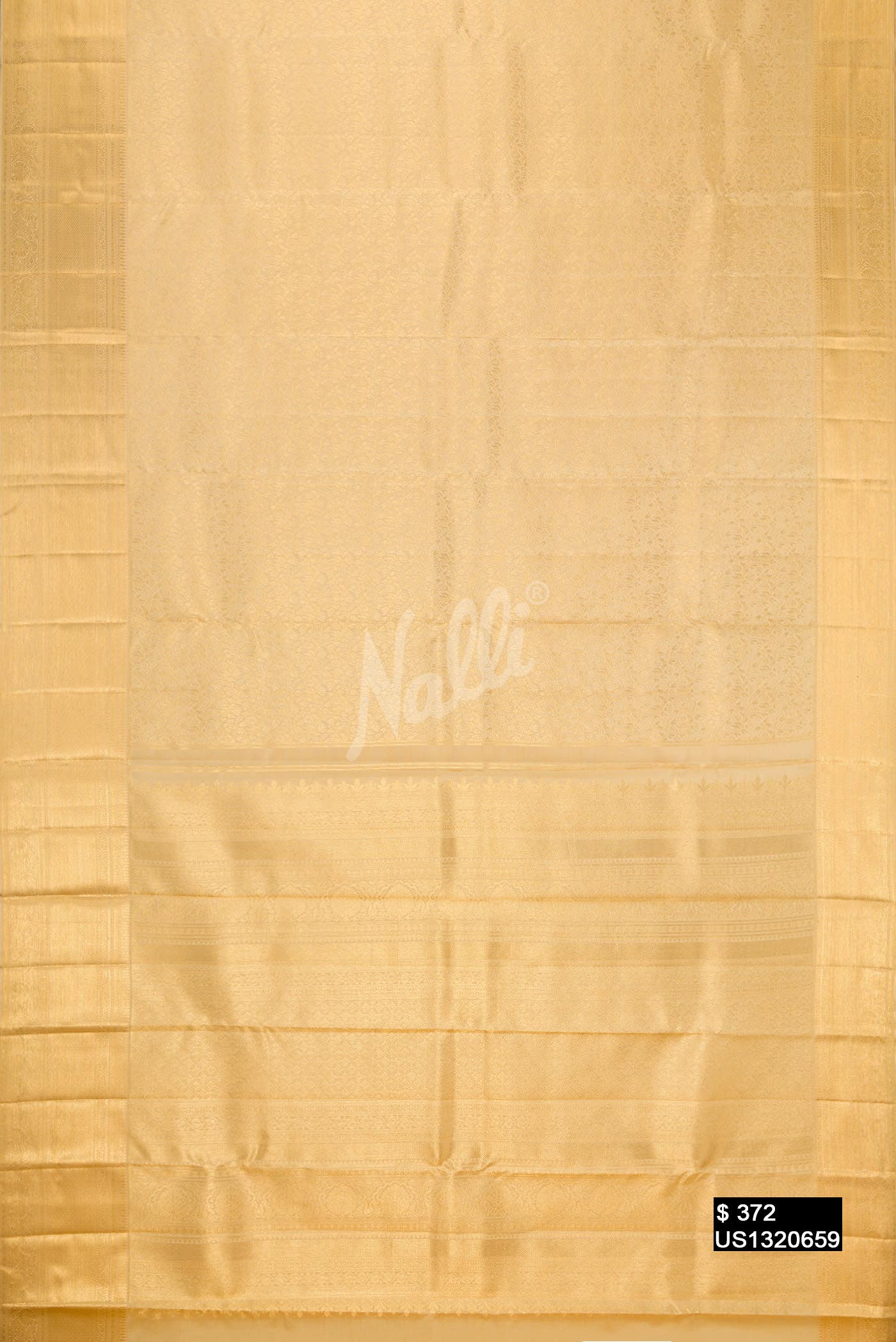 Sandal Kanchipuram Silk Saree