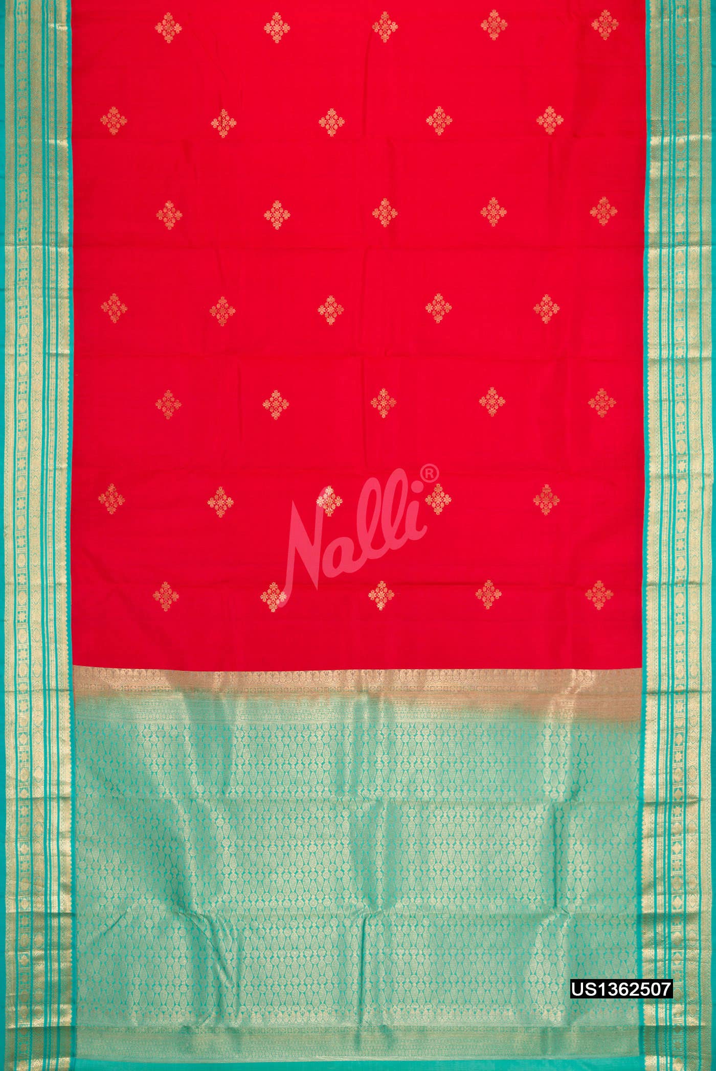 Red Kanchipuram Silk Saree