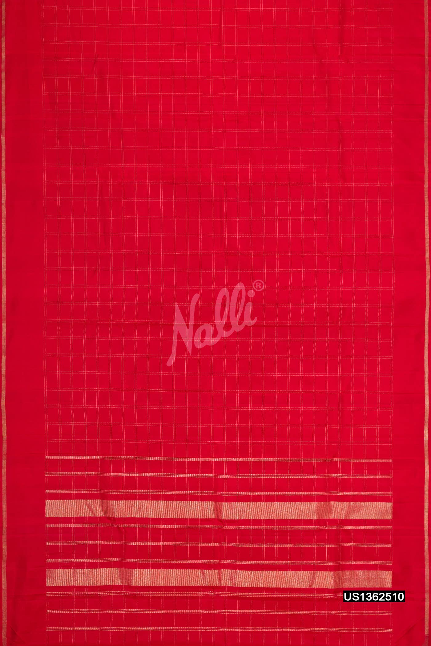Red Kanchipuram Silk Saree