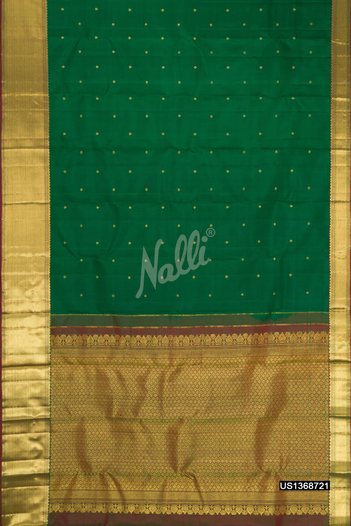 Green Kanchipuram Silk Saree