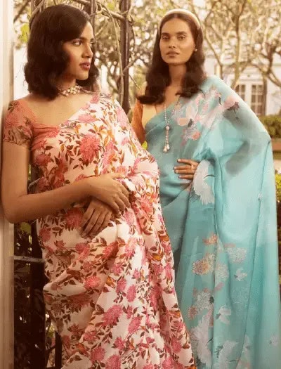 Birds Of Paradise Sarees