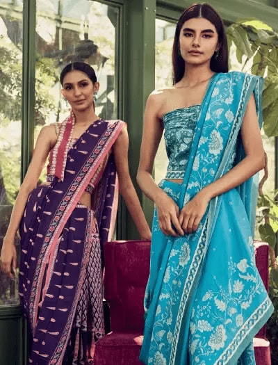Chintz Sarees