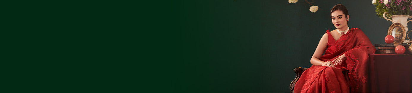 Embroidered Romance Sarees