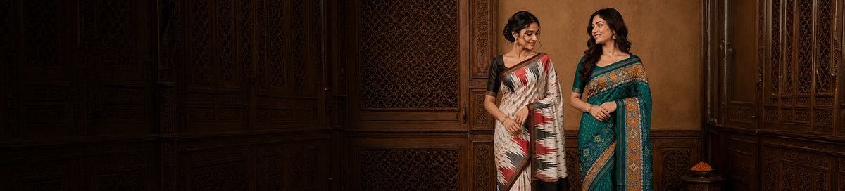 Ikat Sarees