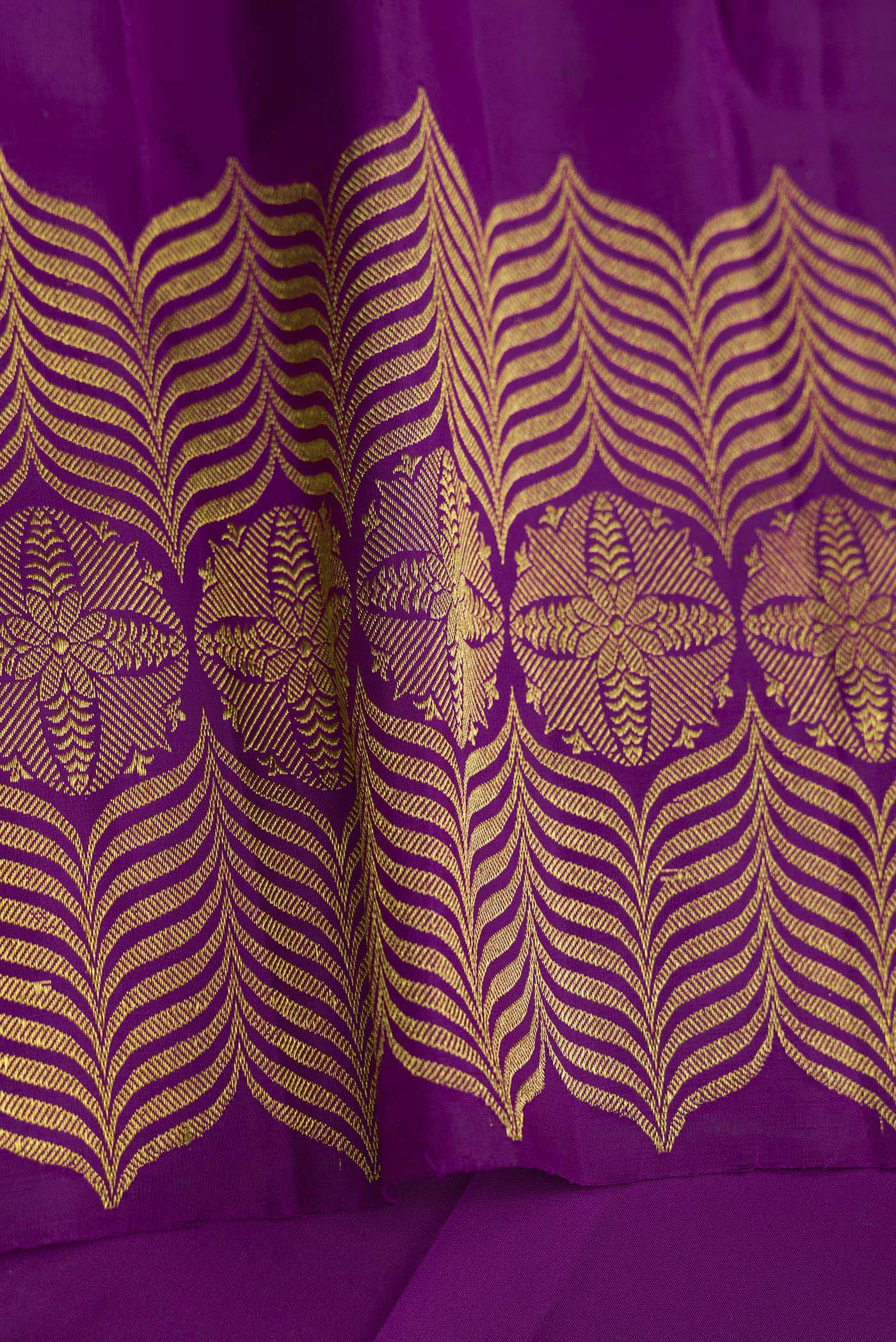 Tara-Purple Kanchipuram Silk Saree
