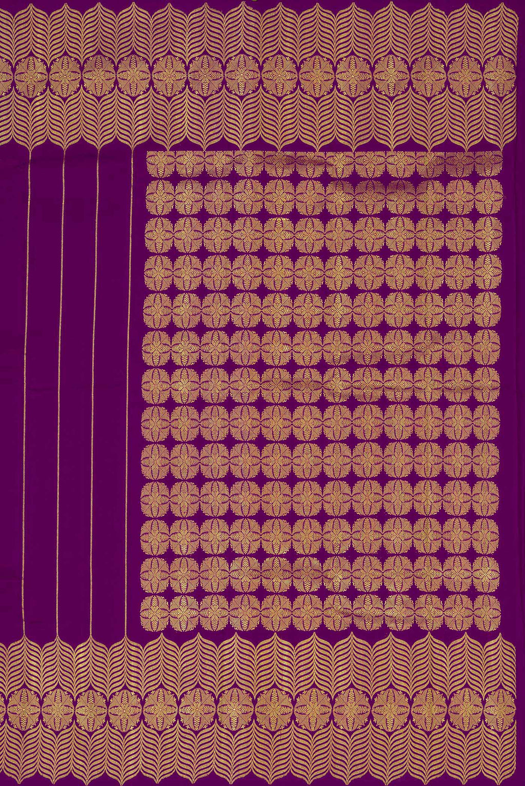 Tara-Purple Kanchipuram Silk Saree