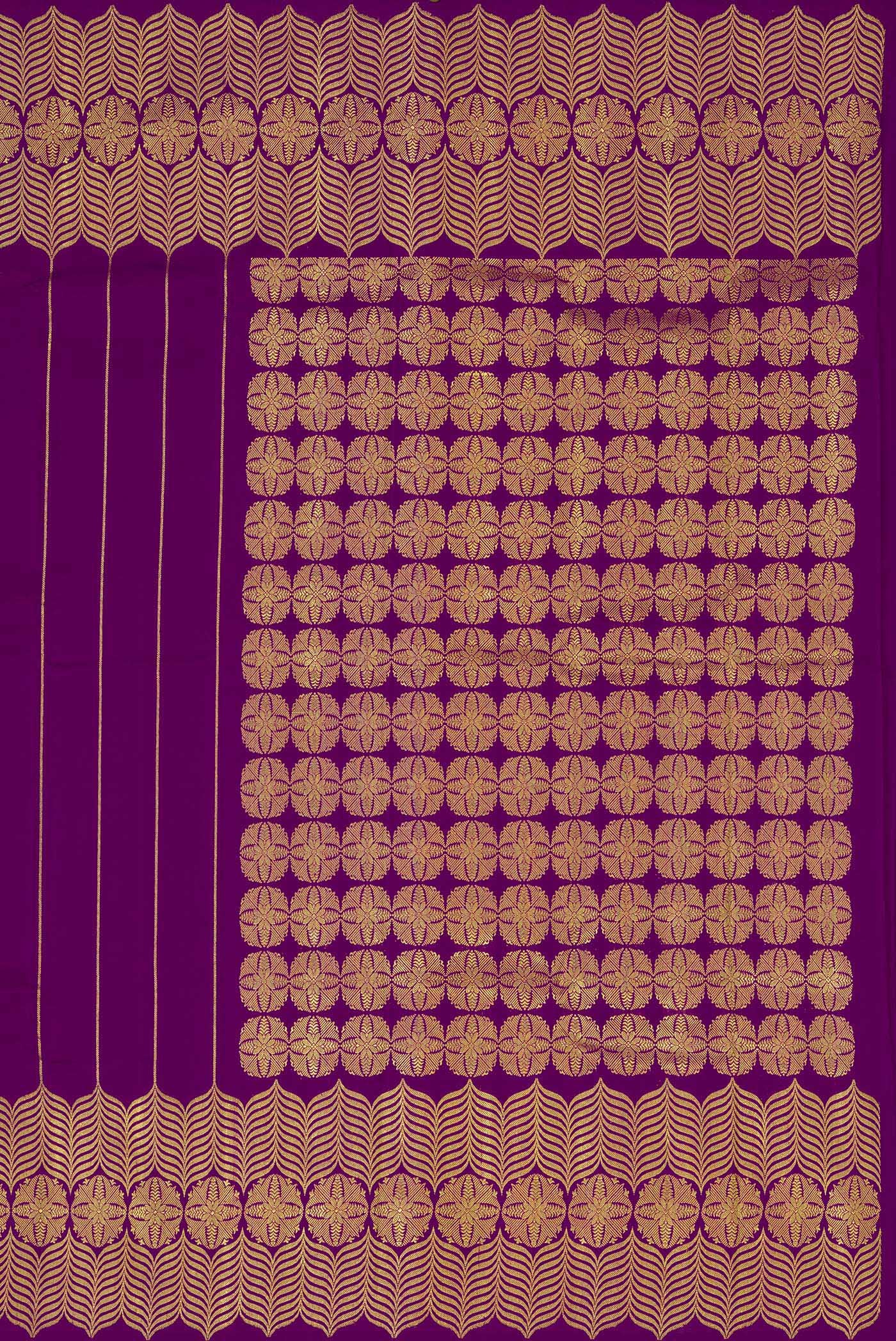 Tara-Purple Kanchipuram Silk Saree