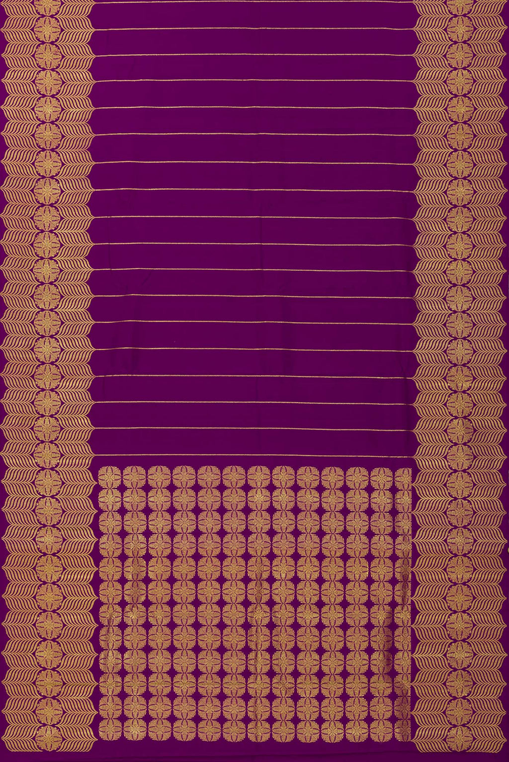 Tara-Purple Kanchipuram Silk Saree