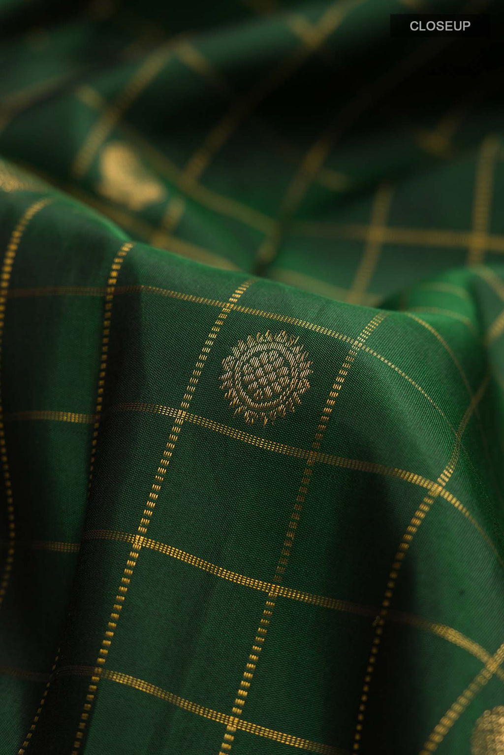 Green Kanchipuram Silk Saree