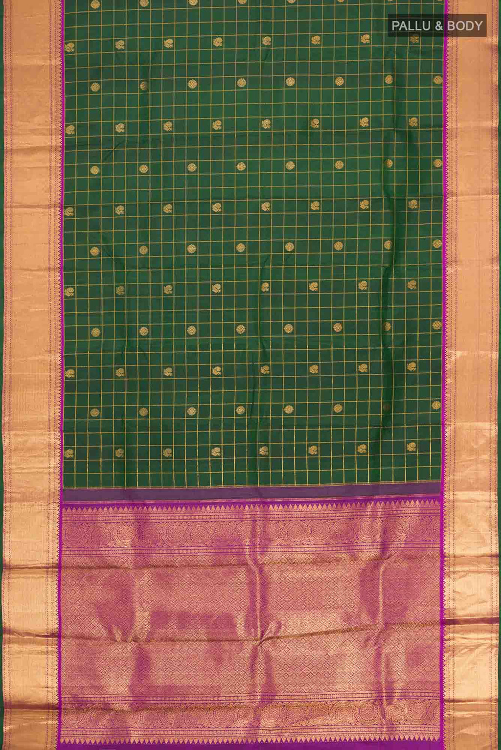 Green Kanchipuram Silk Saree