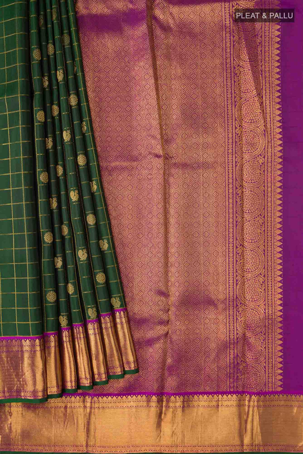 Green Kanchipuram Silk Saree