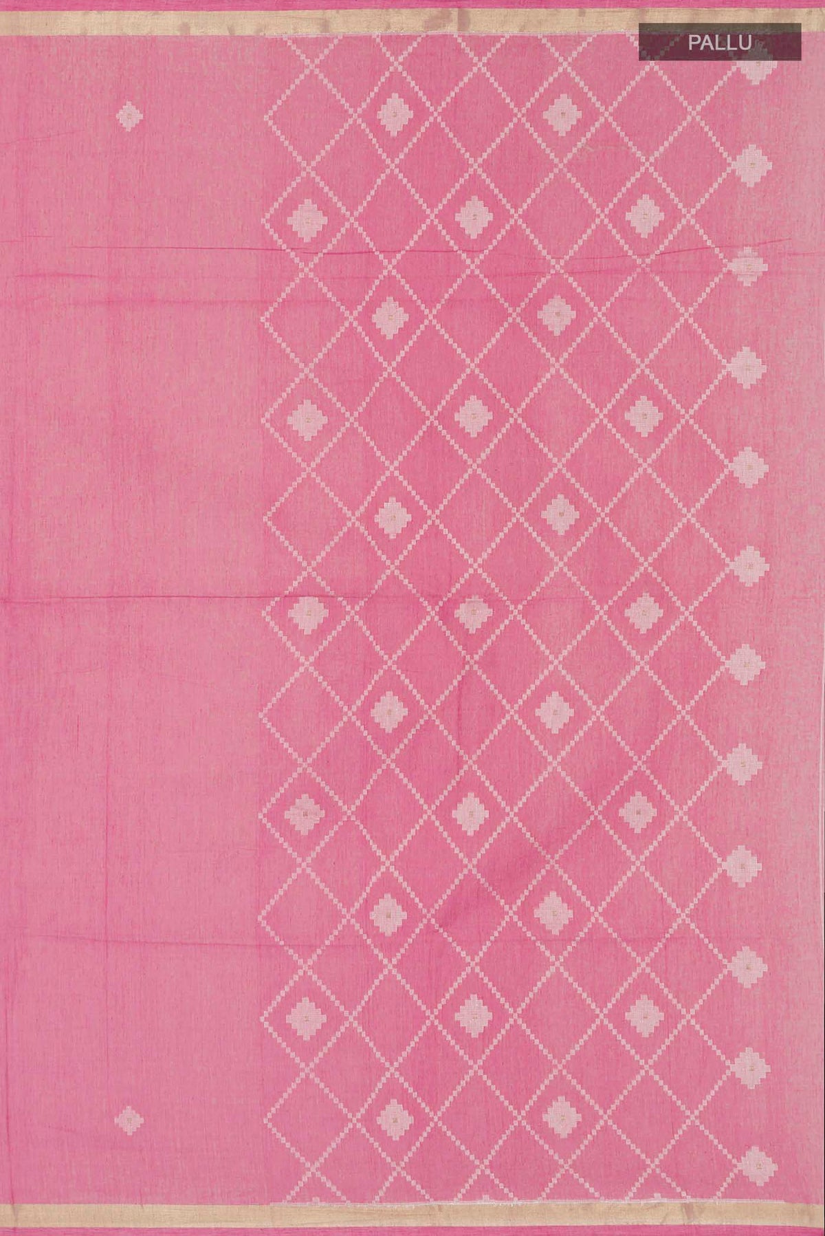 Suchitra-Light Pink Bengal Cotton Saree