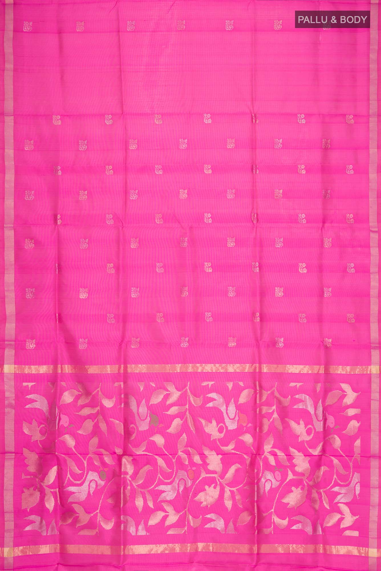 Pink Uppada Silk Saree