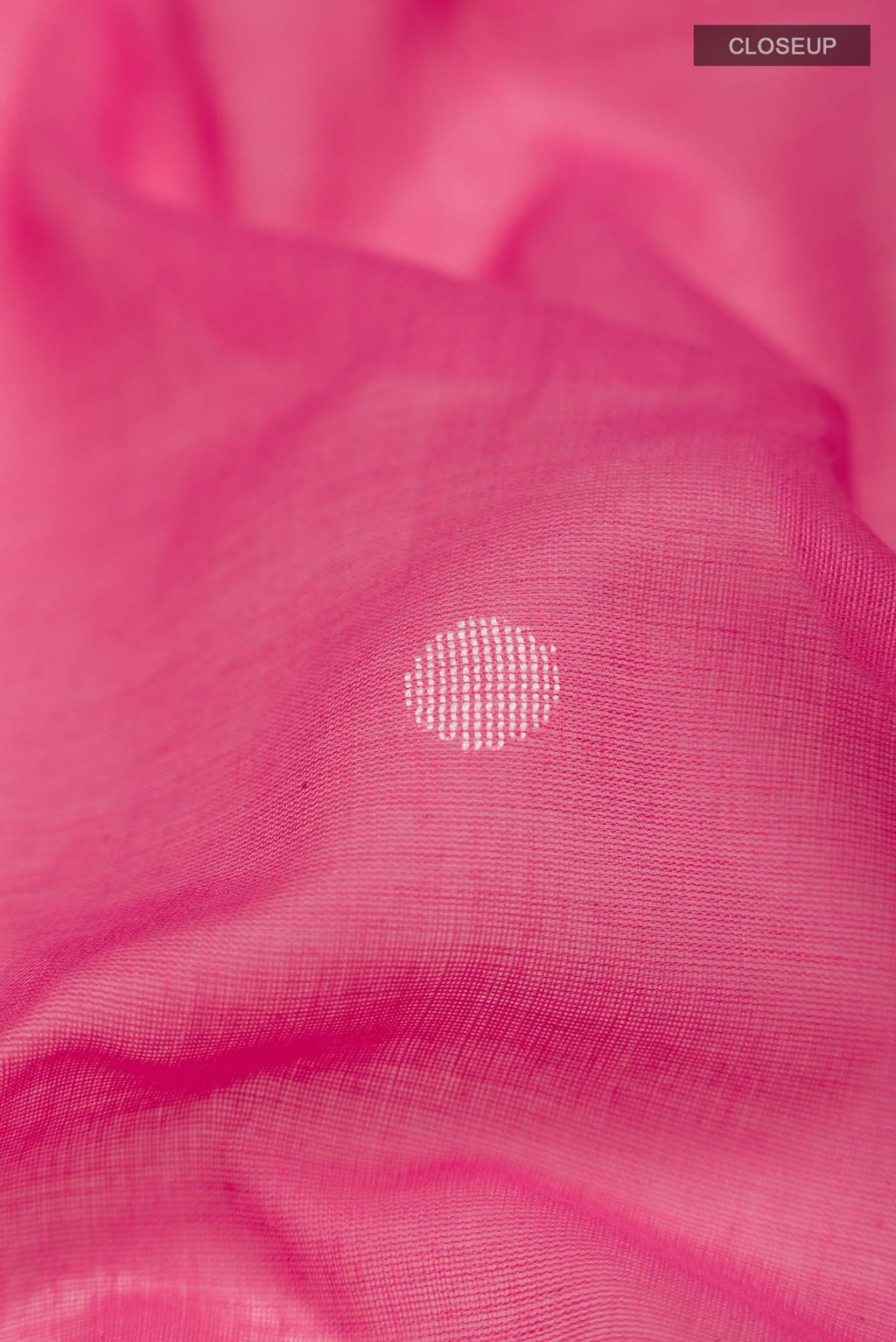 Pink Bengal Cotton Saree