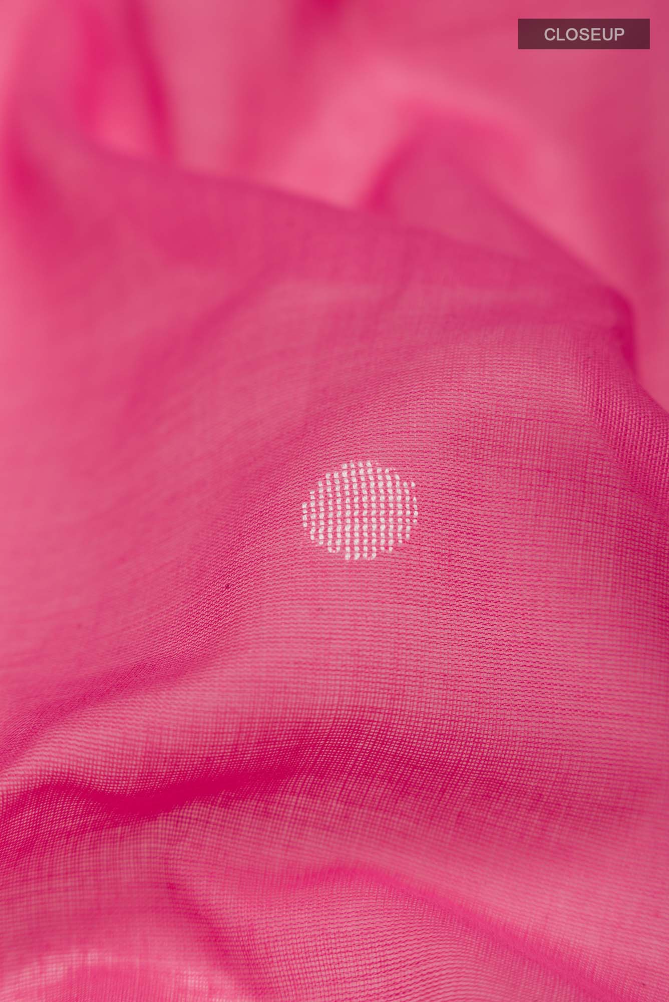 Pink Bengal Cotton Saree