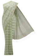 Kadambini-Light Green Bengal Cotton Saree