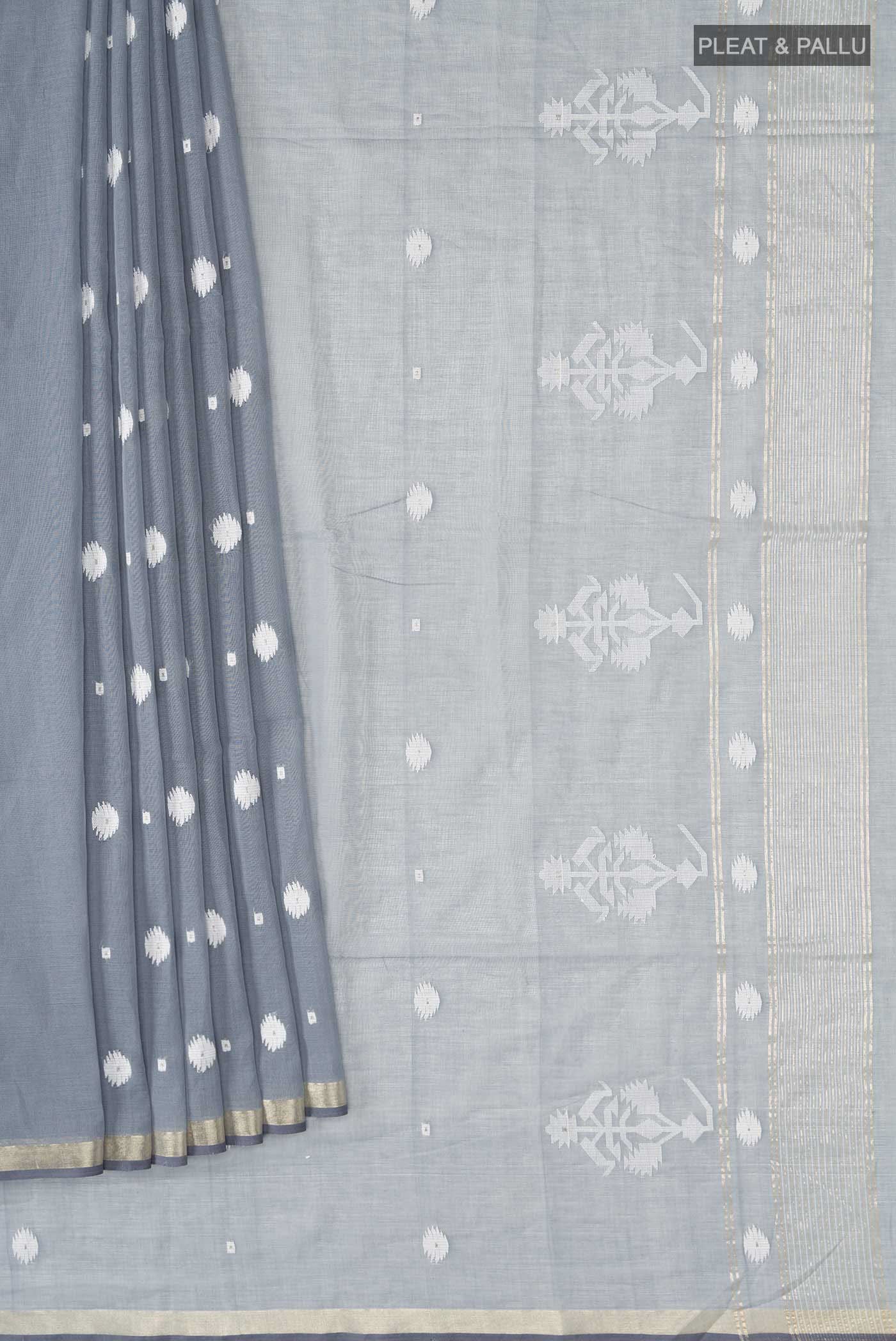 pleats pallu