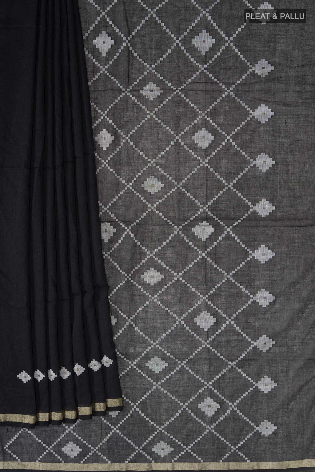 pleats pallu