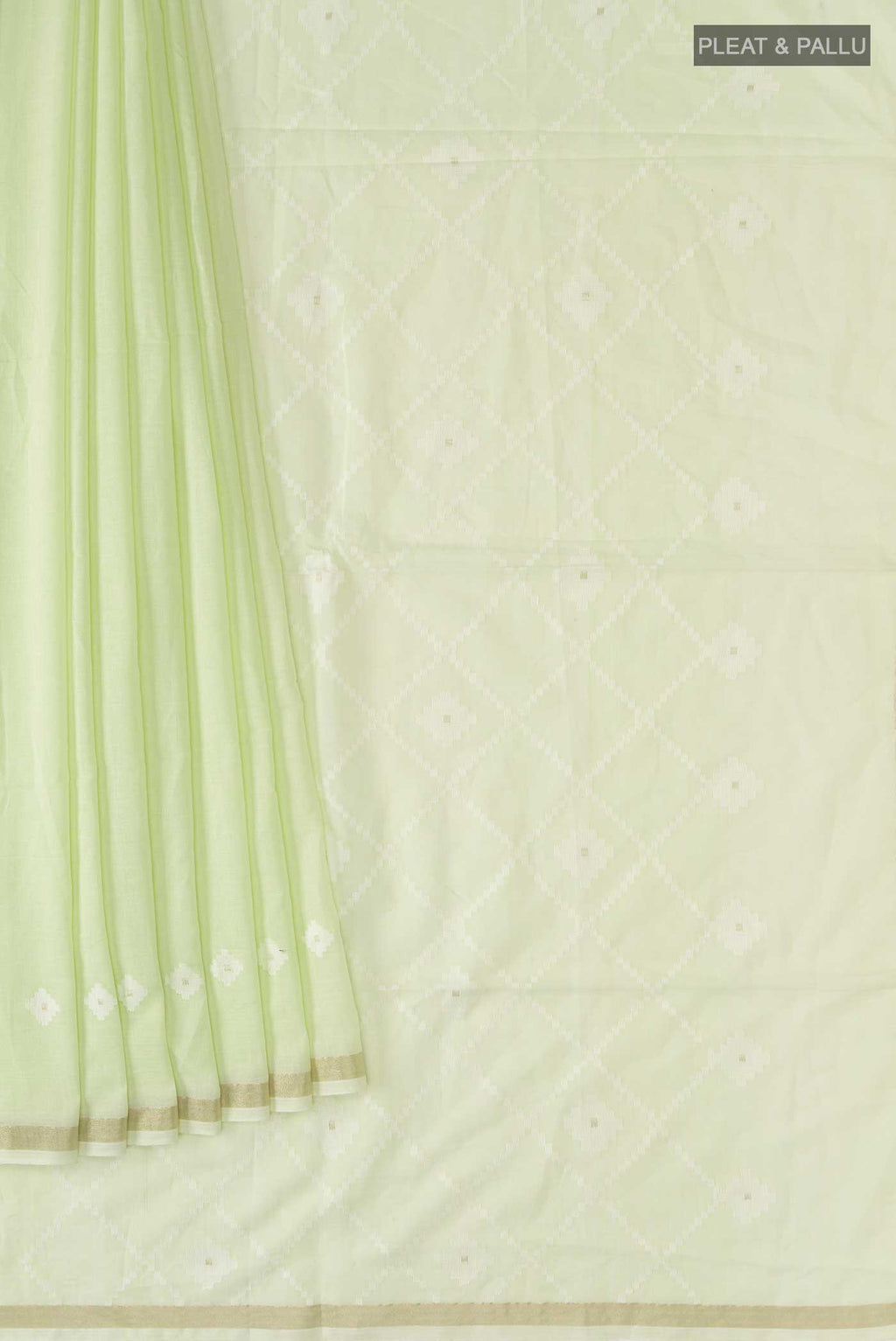 pleats pallu
