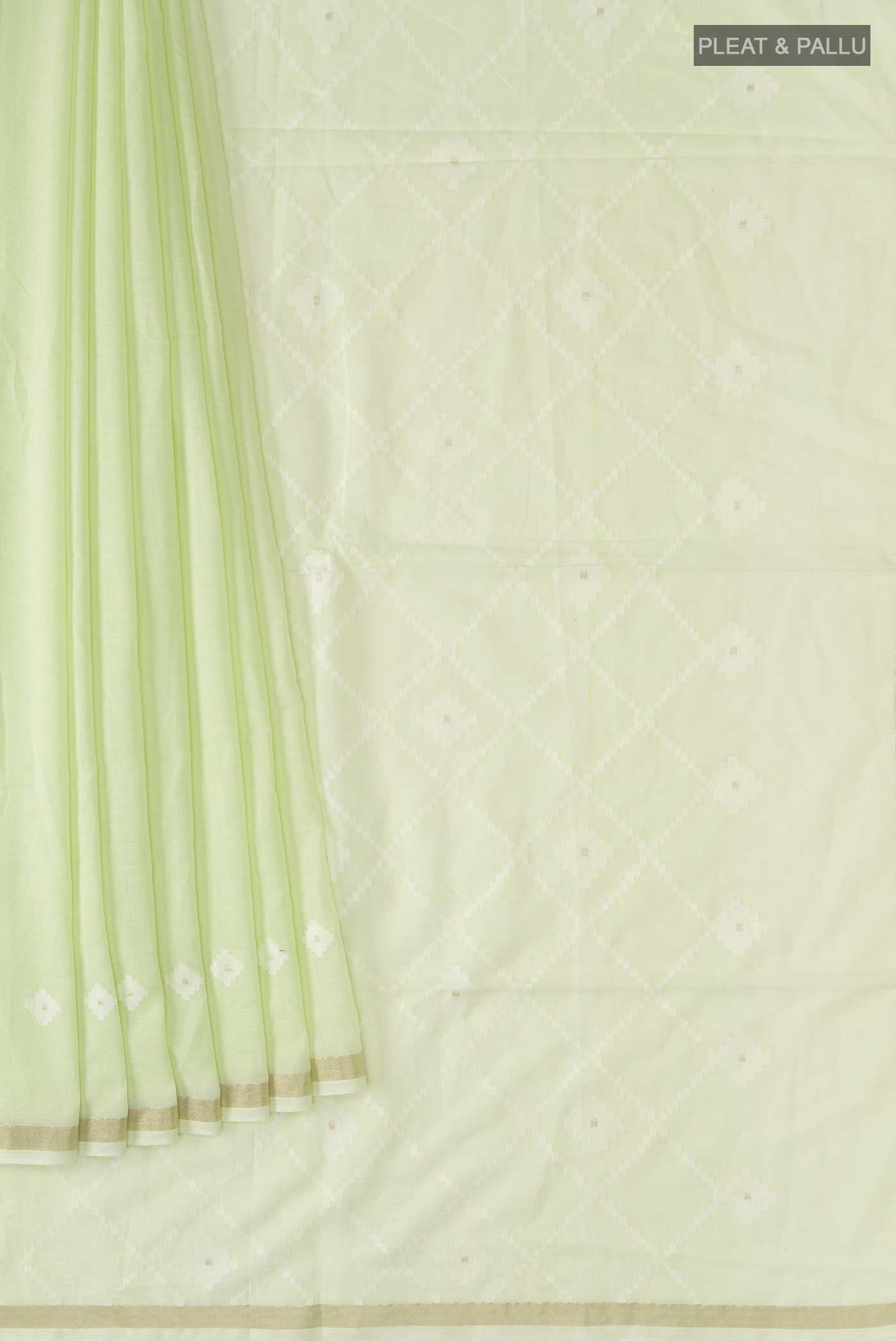 pleats pallu