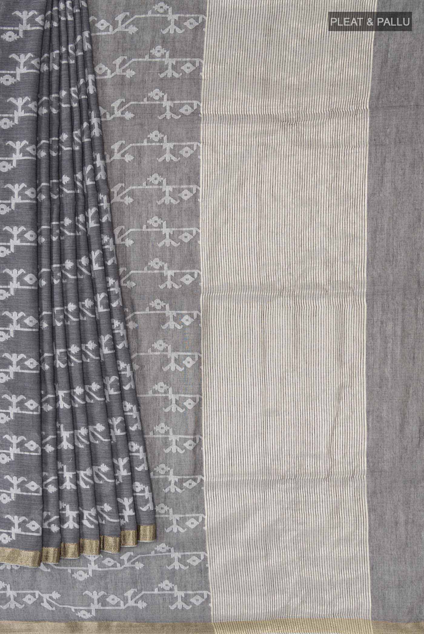pleats pallu