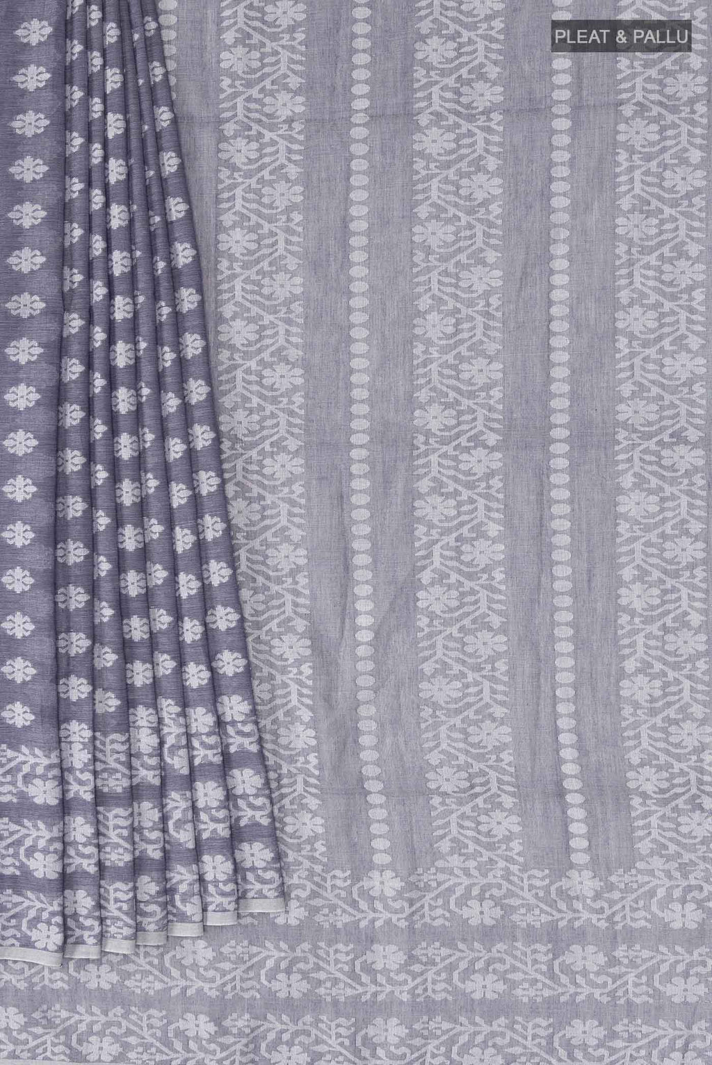 pleats pallu