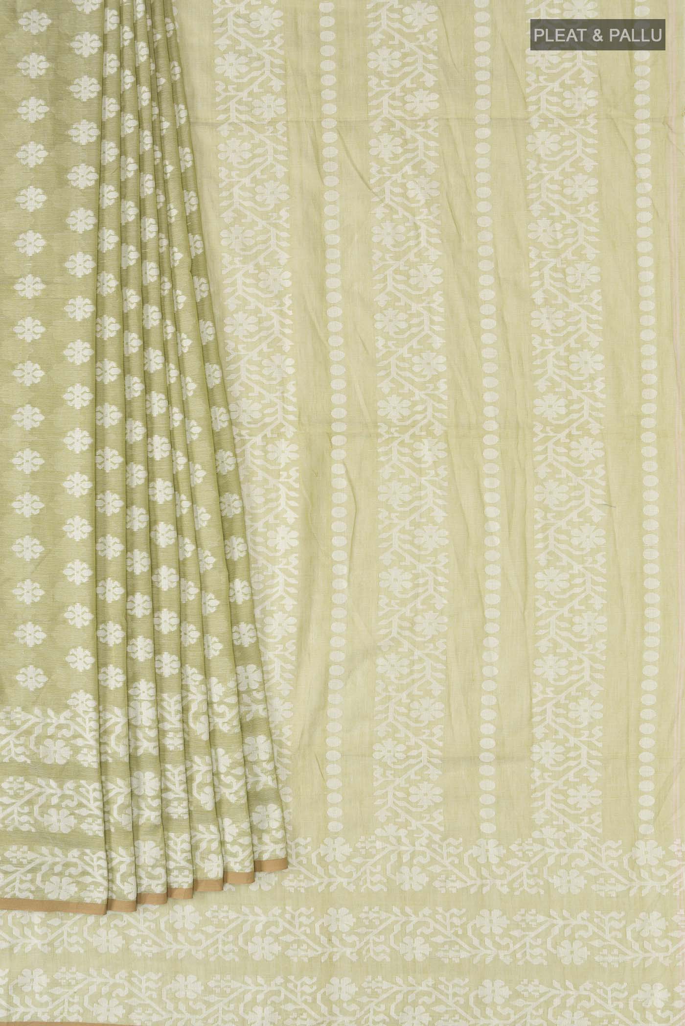 pleats pallu