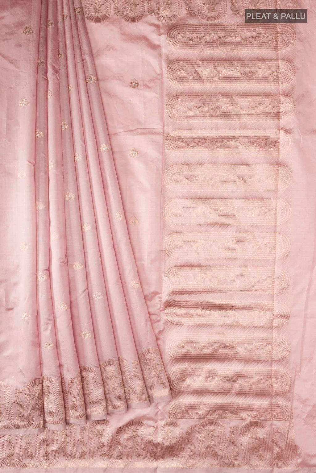 pleats pallu