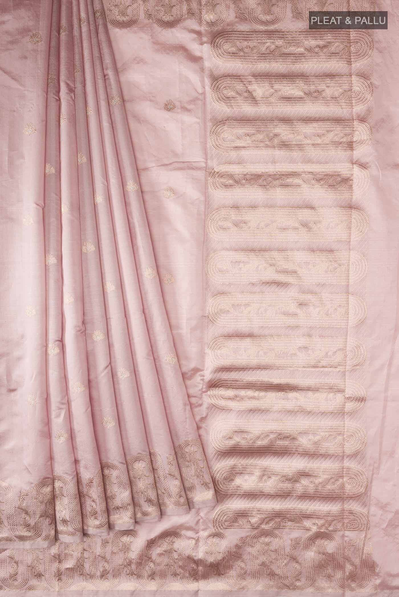 pleats pallu