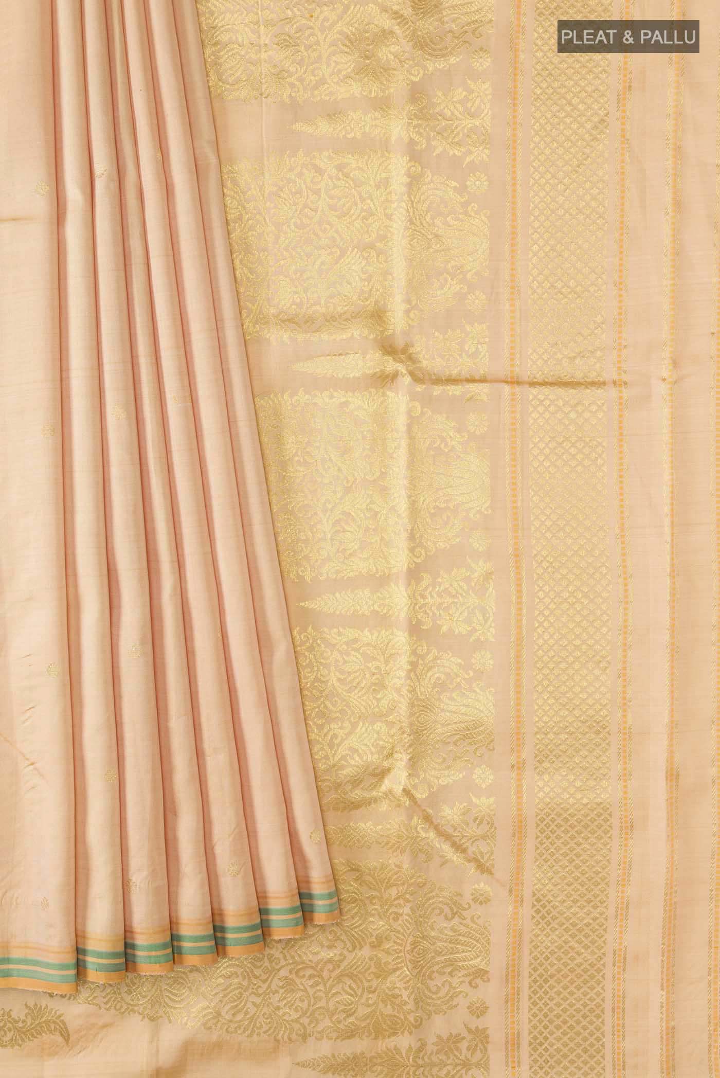 pleats pallu