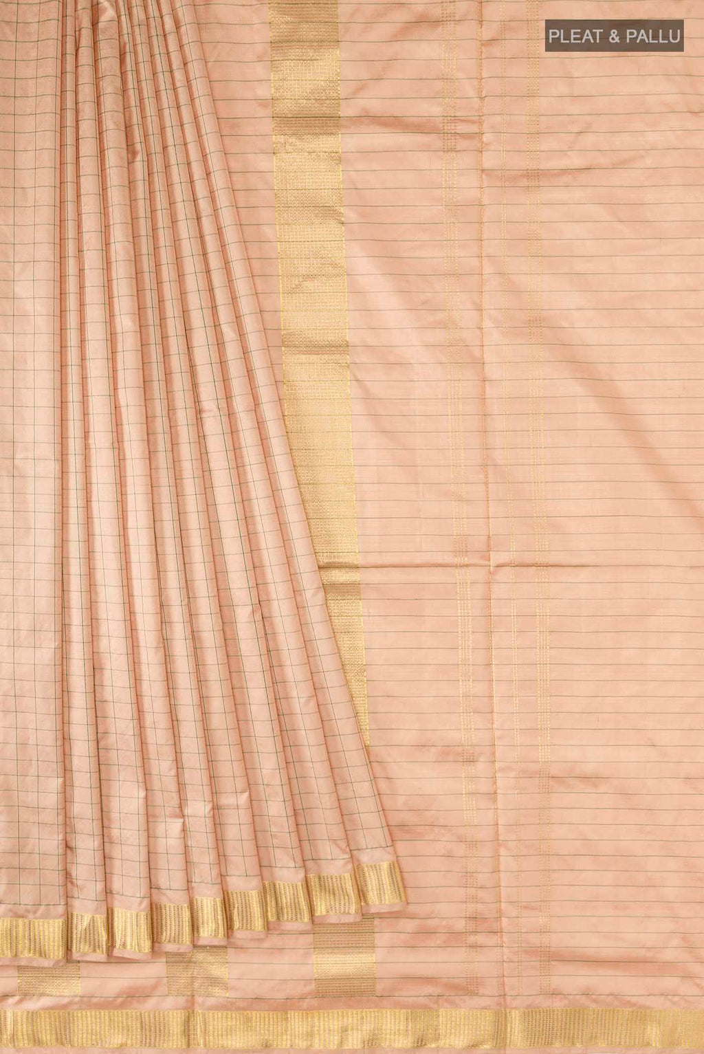 pleats pallu