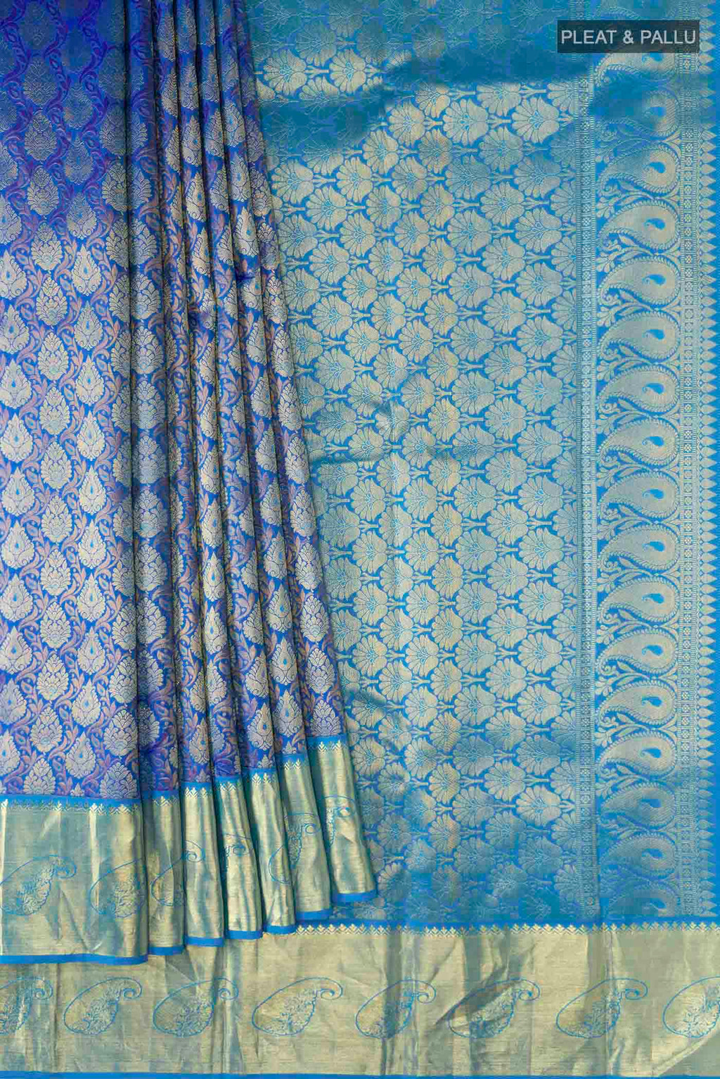 pleats pallu