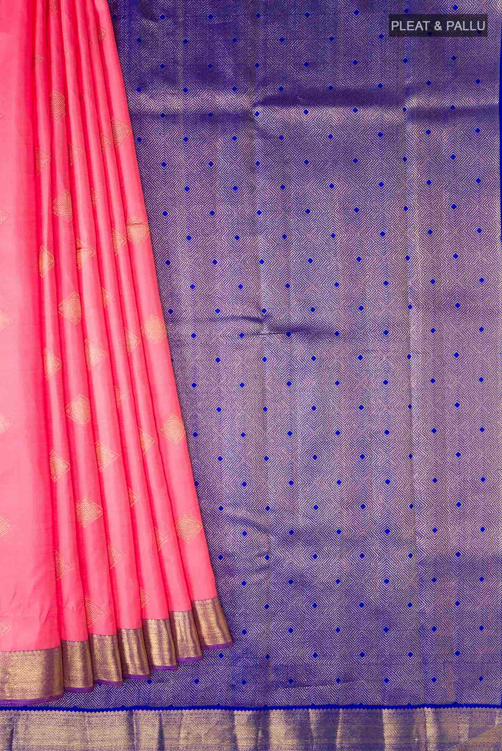 pleats pallu