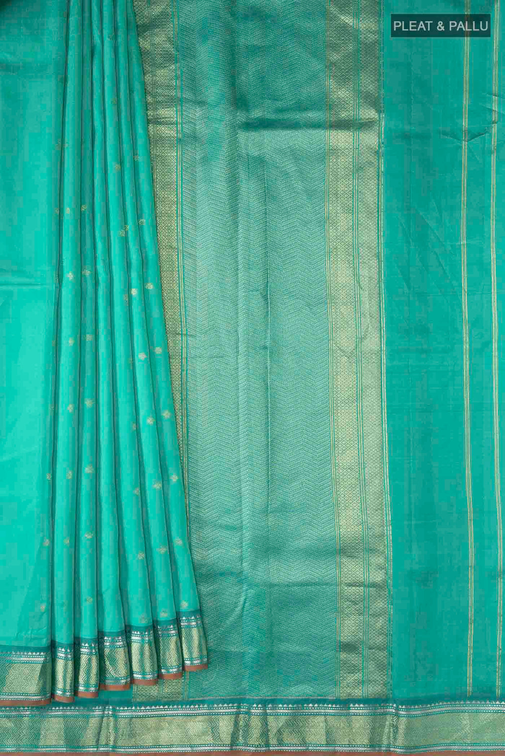 pleats pallu