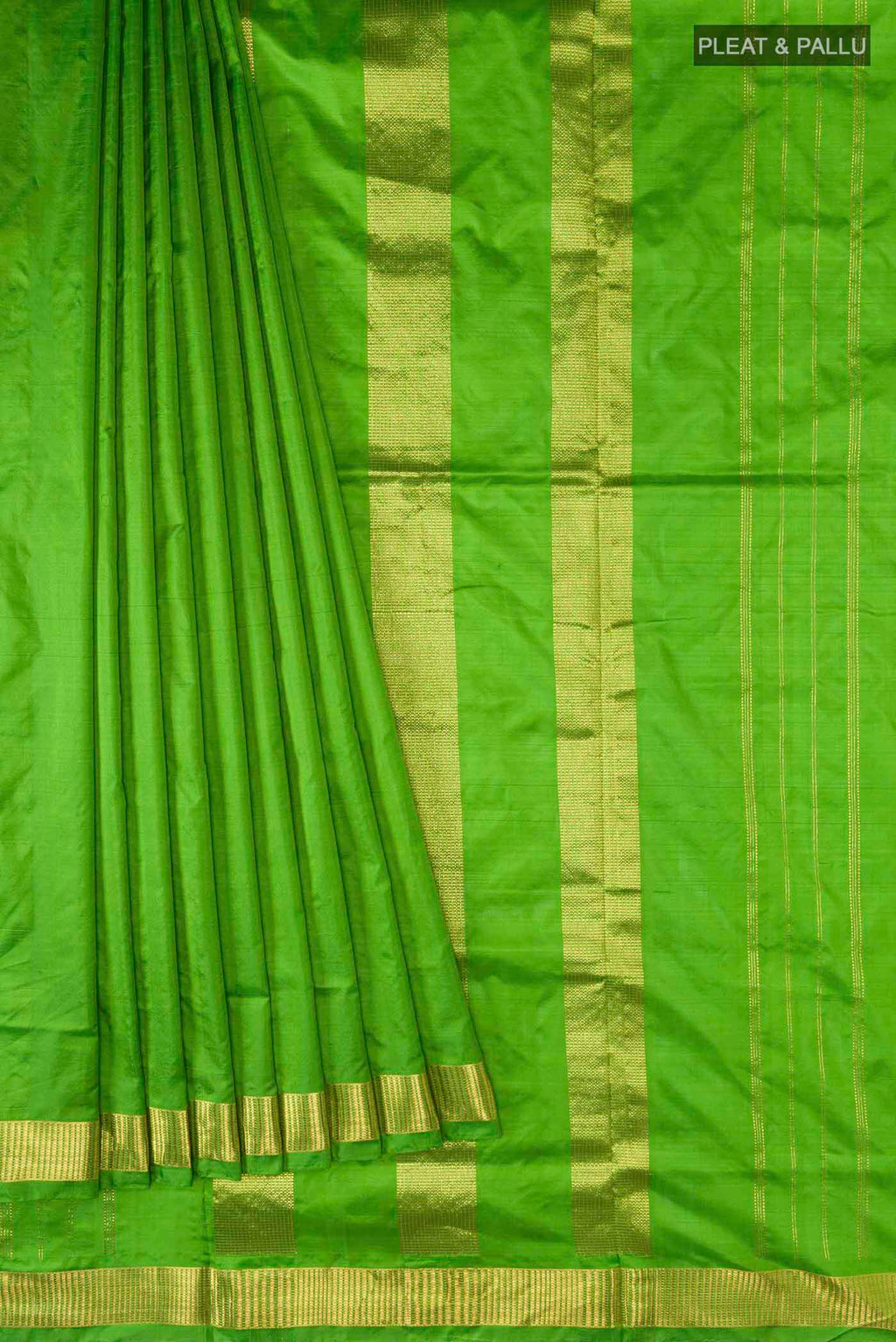 pleats pallu