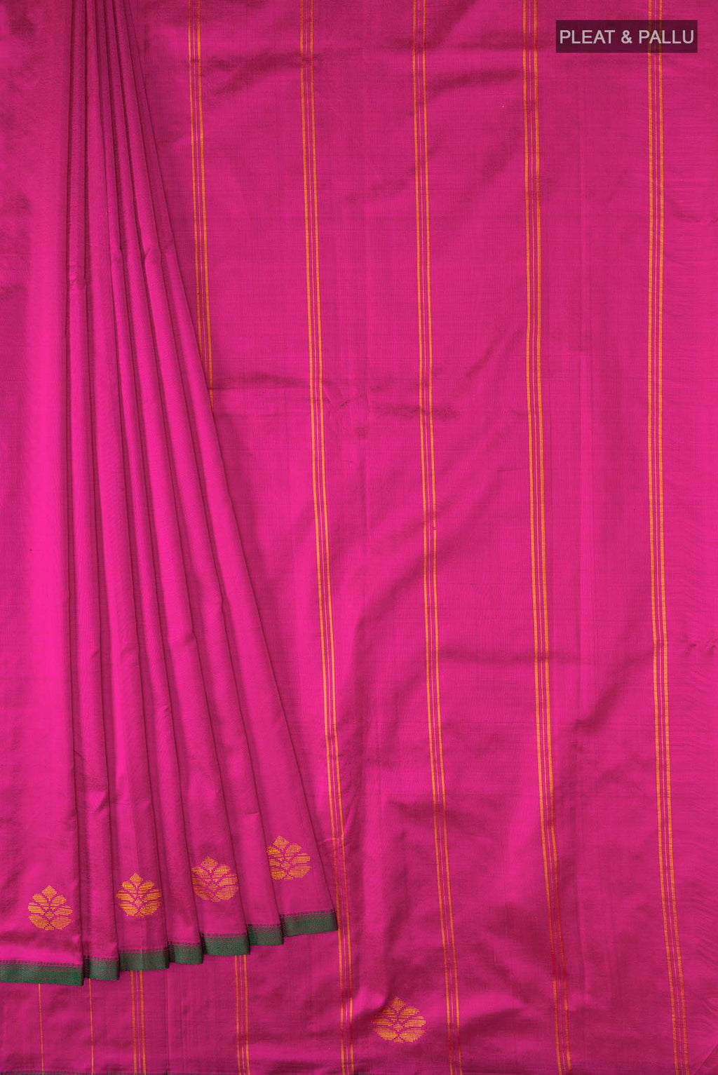 pleats pallu