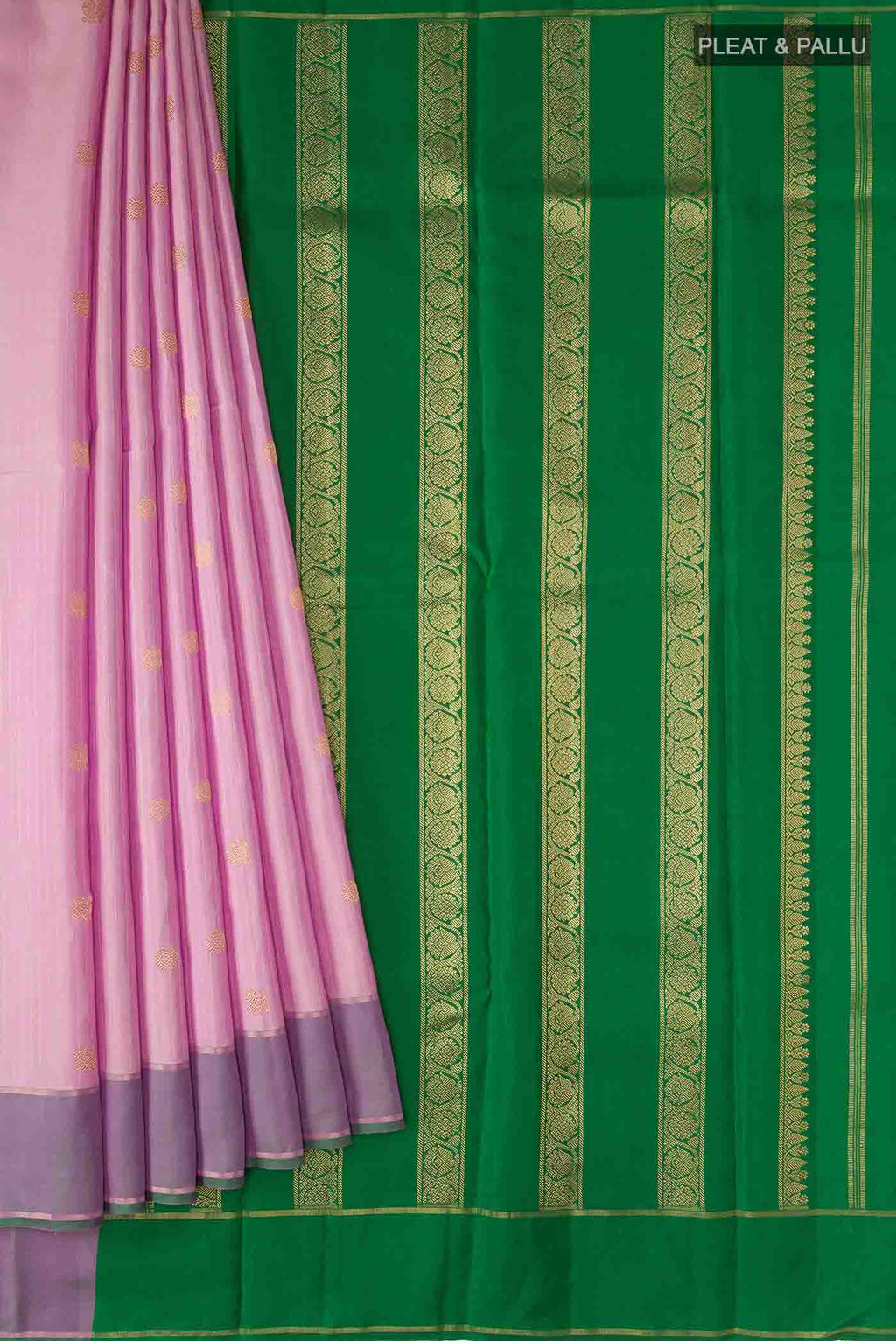 pleats pallu