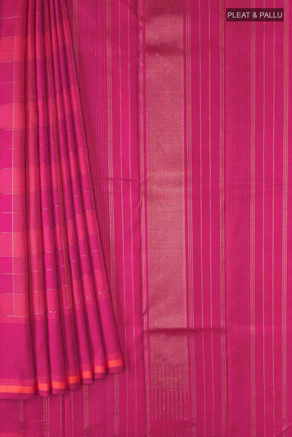 pleats pallu