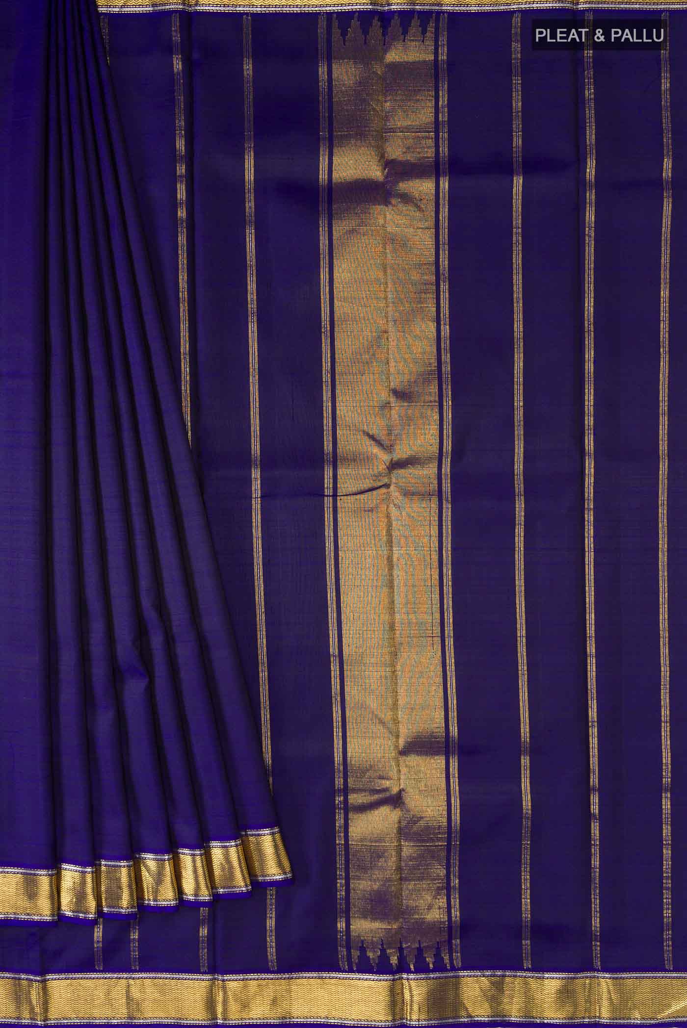 pleats pallu