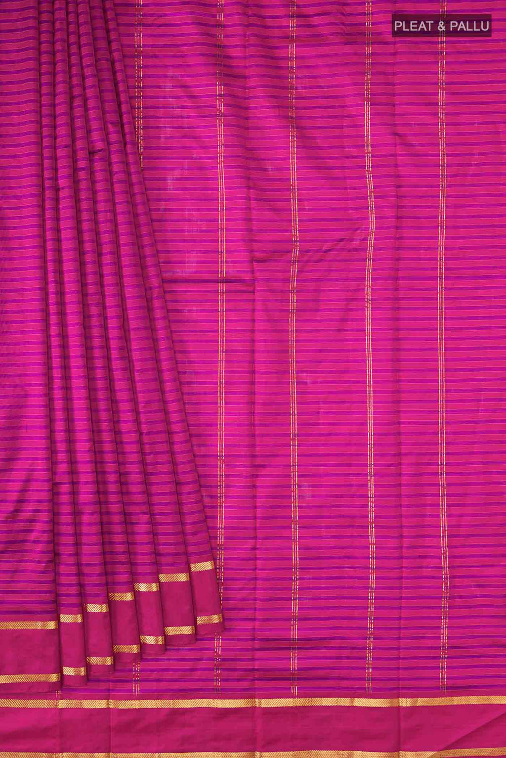 pleats pallu