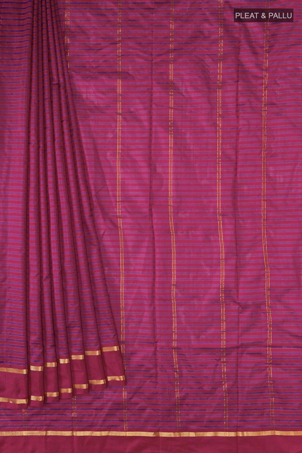 pleats pallu